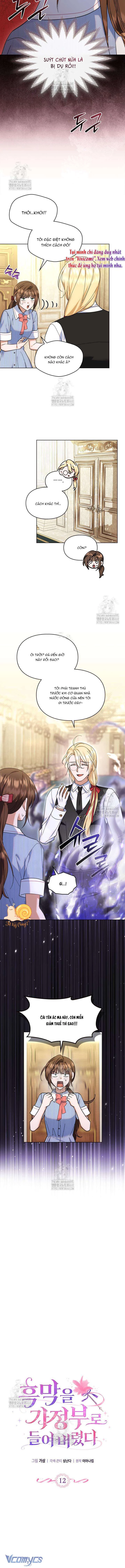 Tôi Đã Đưa Phản Diện Vào Làm Người Giúp Việc Chapter 12 - 5
