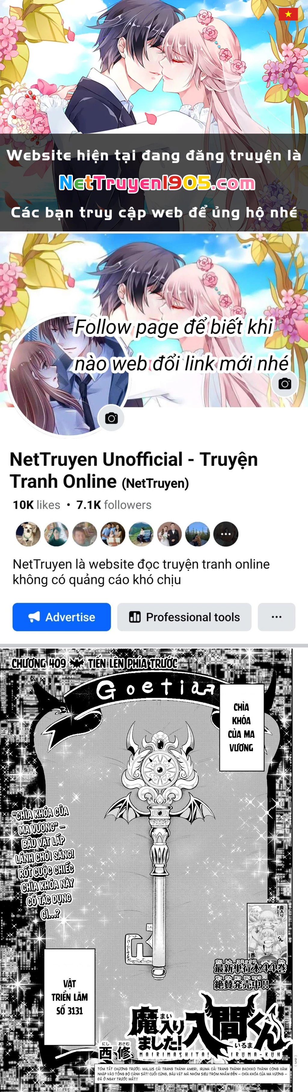 Chào Mừng Cậu Đến Trường Iruma-Kun Chapter 409 - 1