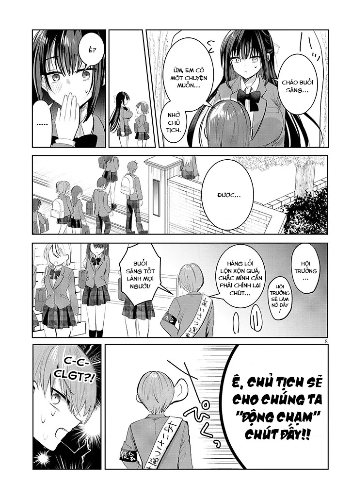 Kotowarenai Kaichou Wa Tomoe-Kun Ni Dake Shite Agetai Chapter 1 - 8