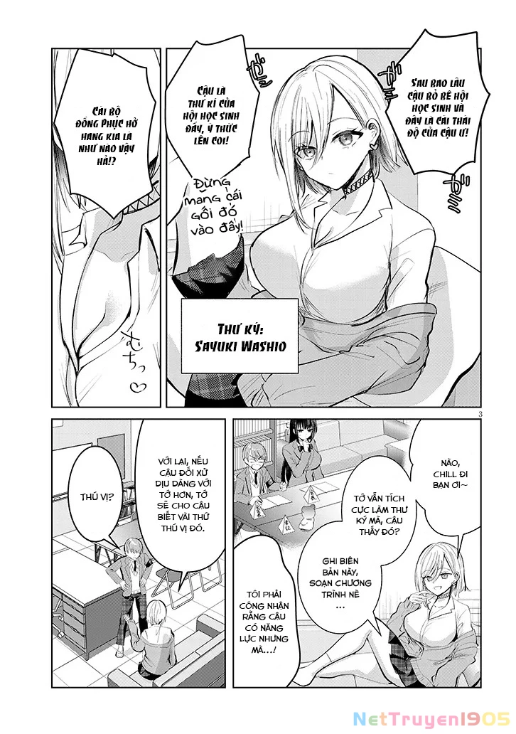 Kotowarenai Kaichou Wa Tomoe-Kun Ni Dake Shite Agetai Chapter 4 - 4