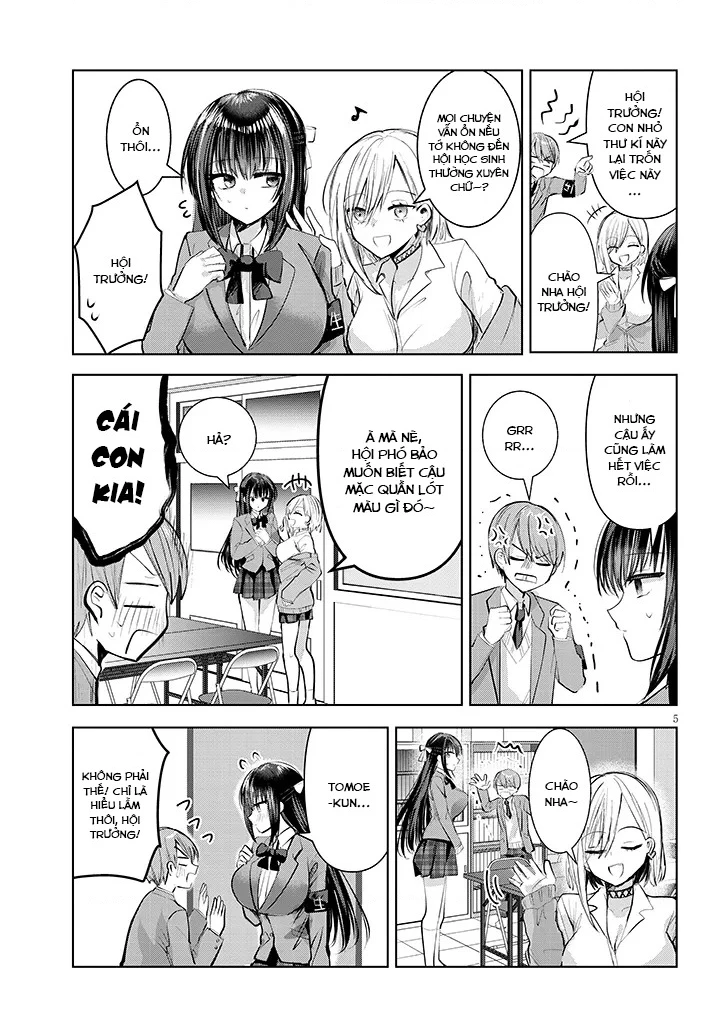 Kotowarenai Kaichou Wa Tomoe-Kun Ni Dake Shite Agetai Chapter 4 - 6