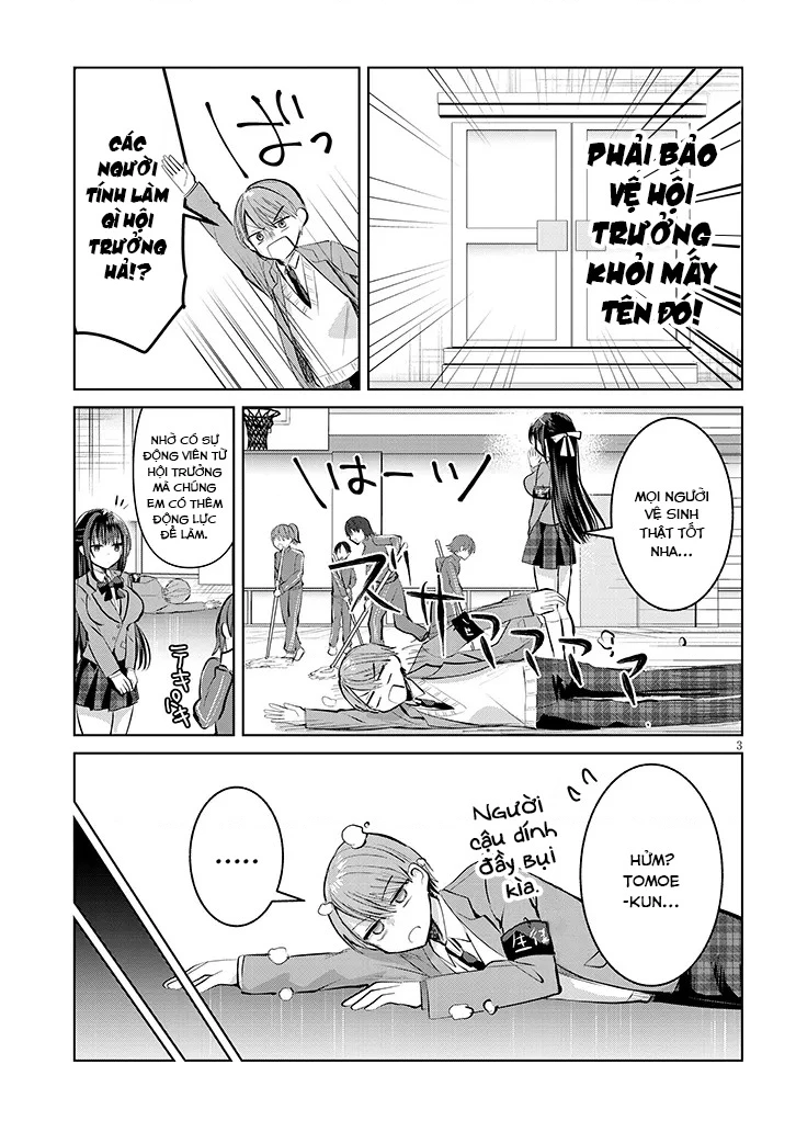 Kotowarenai Kaichou Wa Tomoe-Kun Ni Dake Shite Agetai Chapter 5 - 4