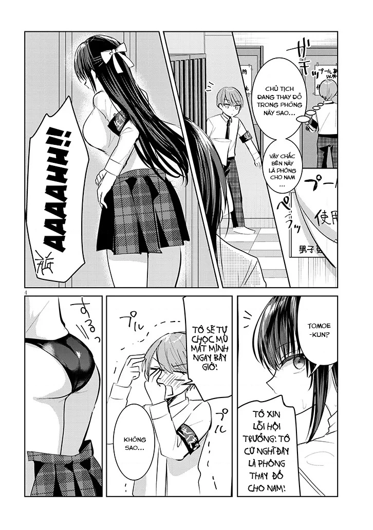 Kotowarenai Kaichou Wa Tomoe-Kun Ni Dake Shite Agetai Chapter 6 - 5