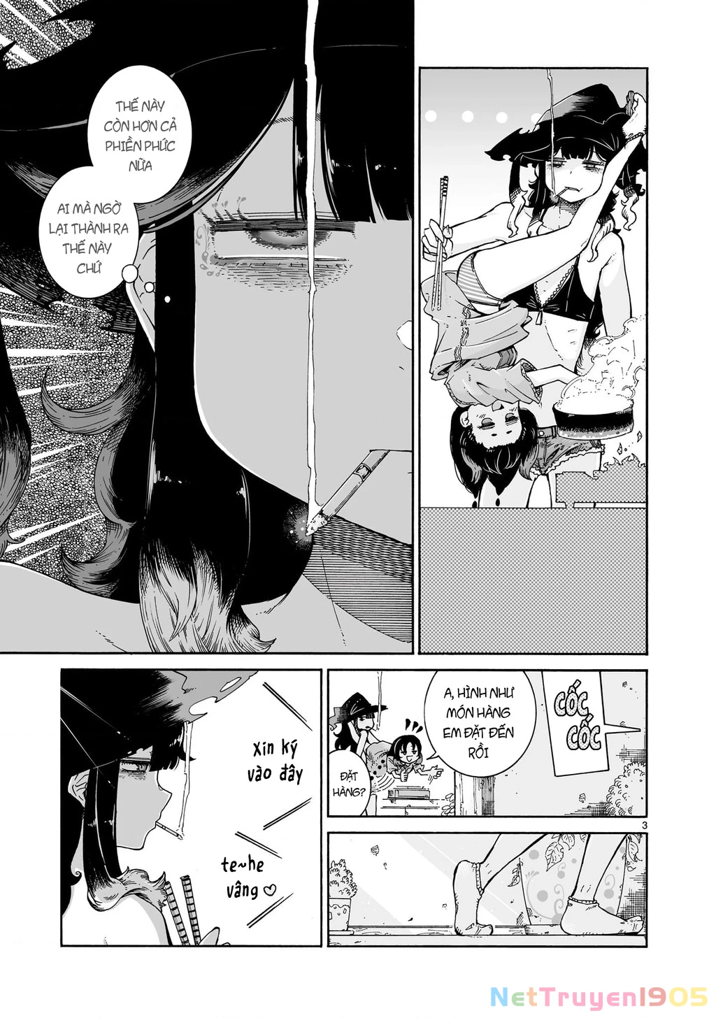 Majo to Kyurasu - Phù thủy phê pha Chapter 5.2 - 4