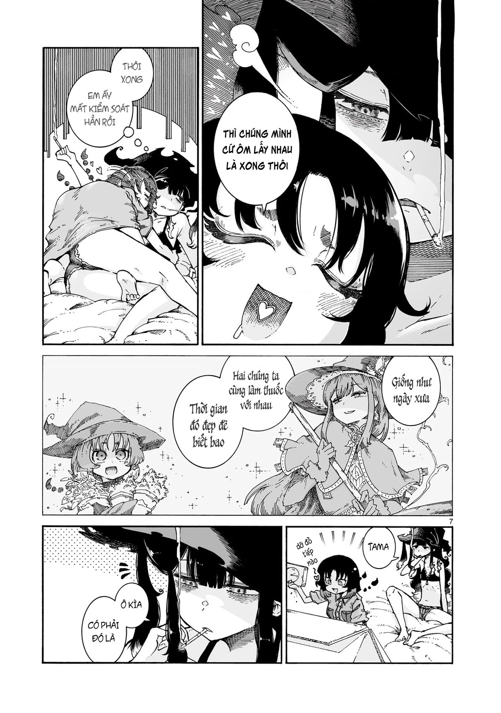 Majo to Kyurasu - Phù thủy phê pha Chapter 5.2 - 8