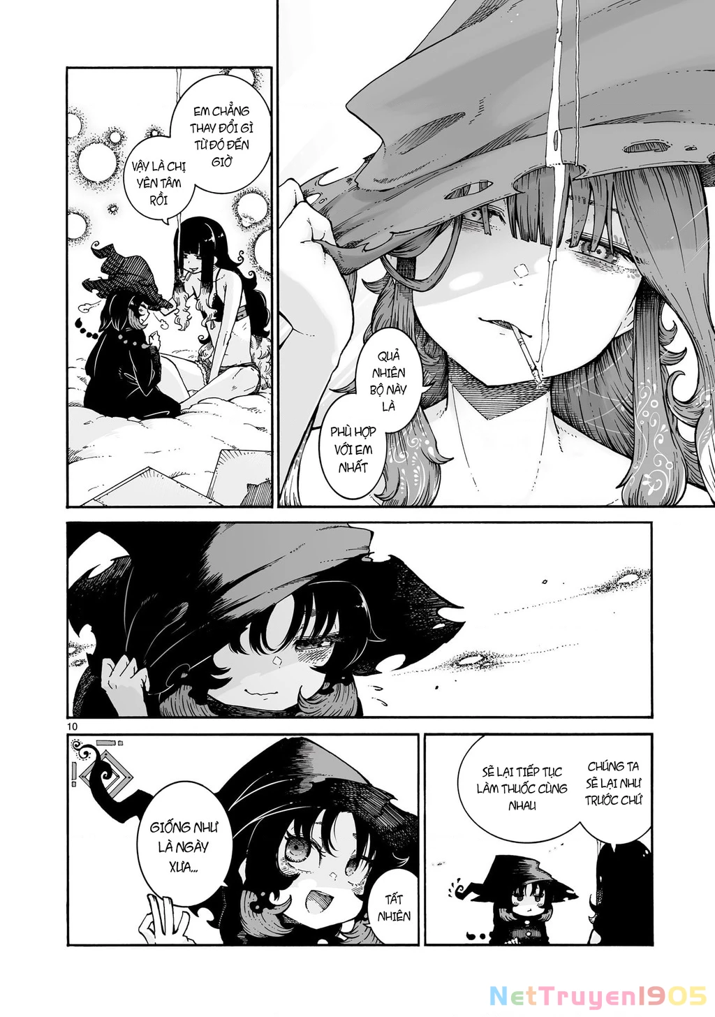 Majo to Kyurasu - Phù thủy phê pha Chapter 5.2 - 11