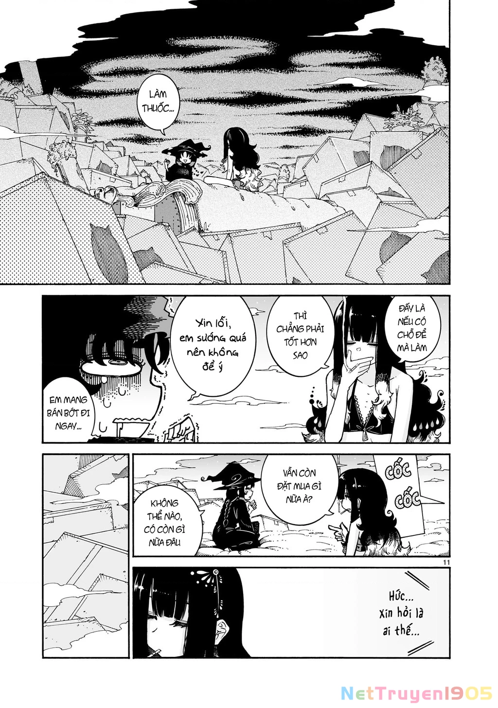 Majo to Kyurasu - Phù thủy phê pha Chapter 5.2 - 12