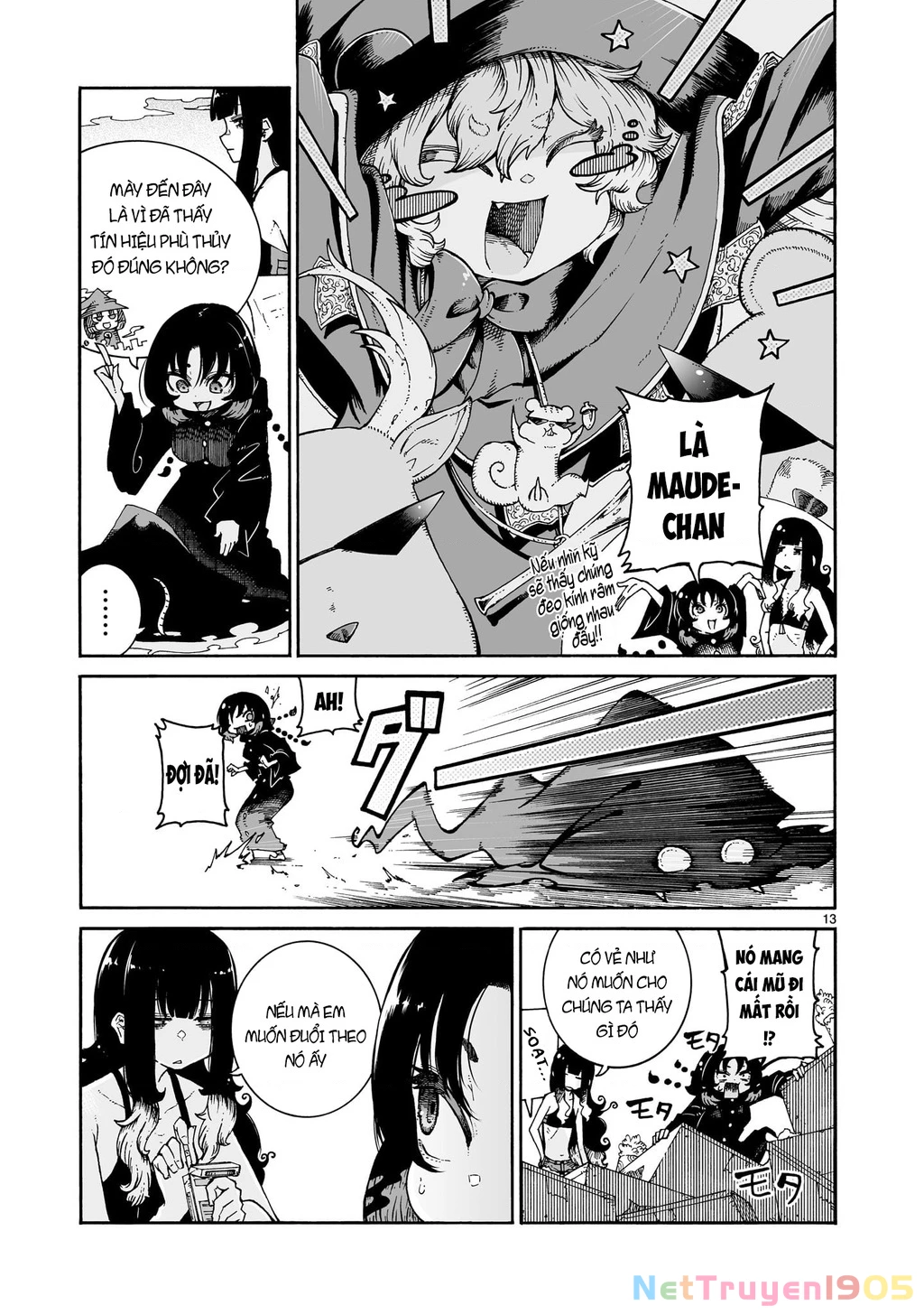 Majo to Kyurasu - Phù thủy phê pha Chapter 5.2 - 14