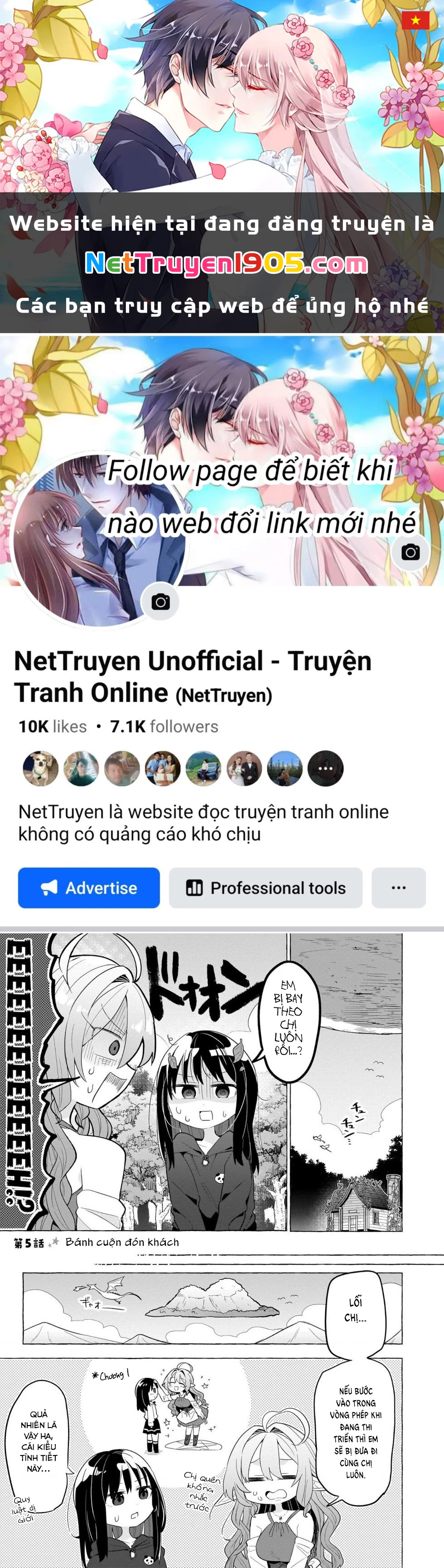 Bánh Ngọt, Elf, Và Nữ Sinh Trung Học Chapter 5 - 1