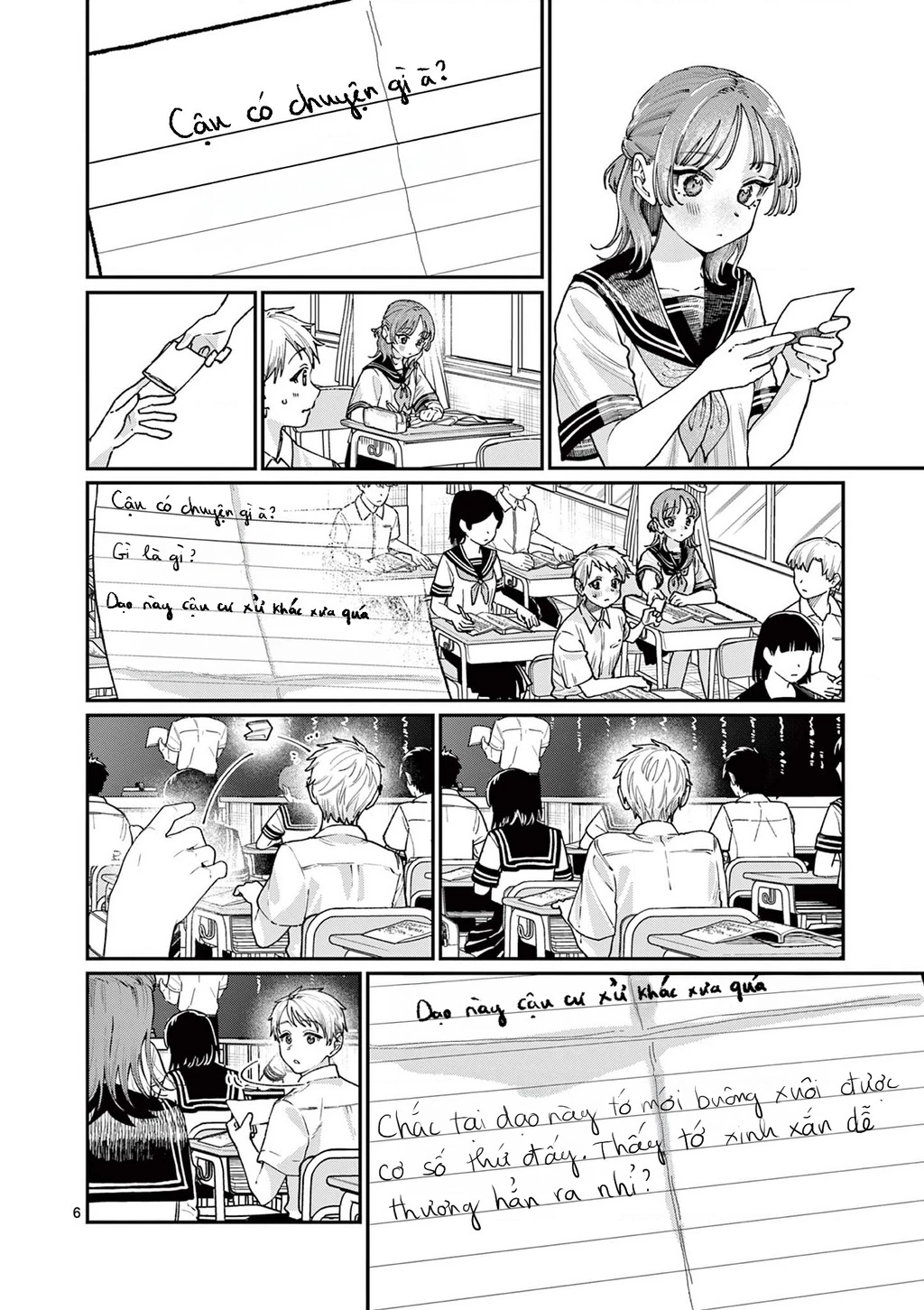 Tình yêu màu Lam nhà Wakaba Chapter 27 - 6