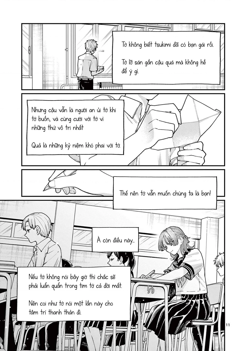 Tình yêu màu Lam nhà Wakaba Chapter 27 - 11