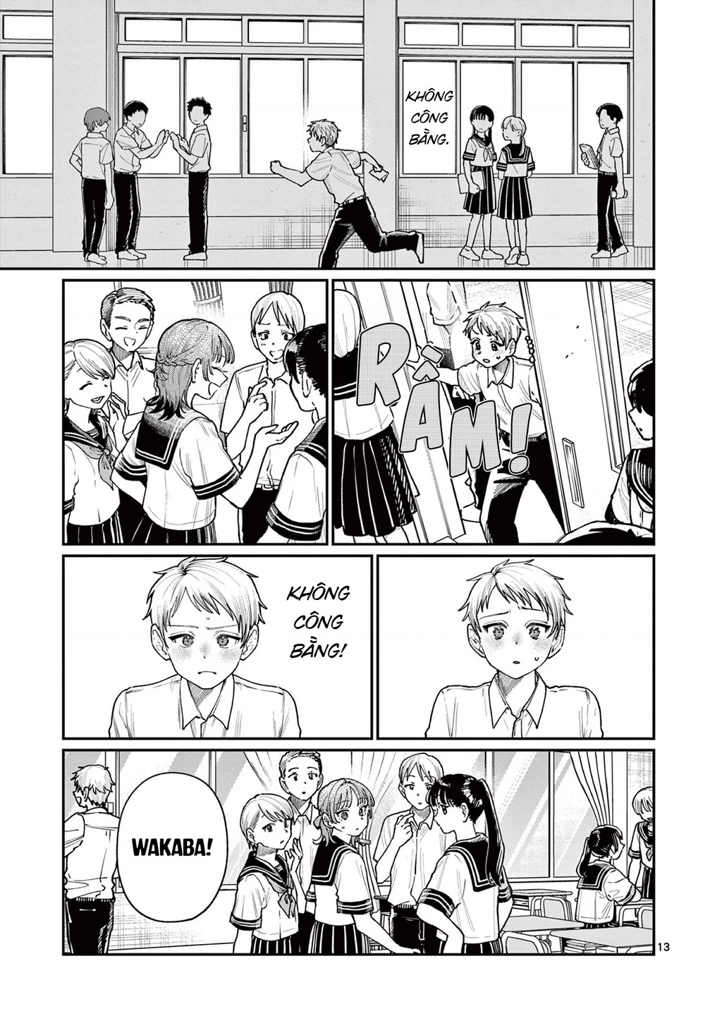 Tình yêu màu Lam nhà Wakaba Chapter 27 - 13