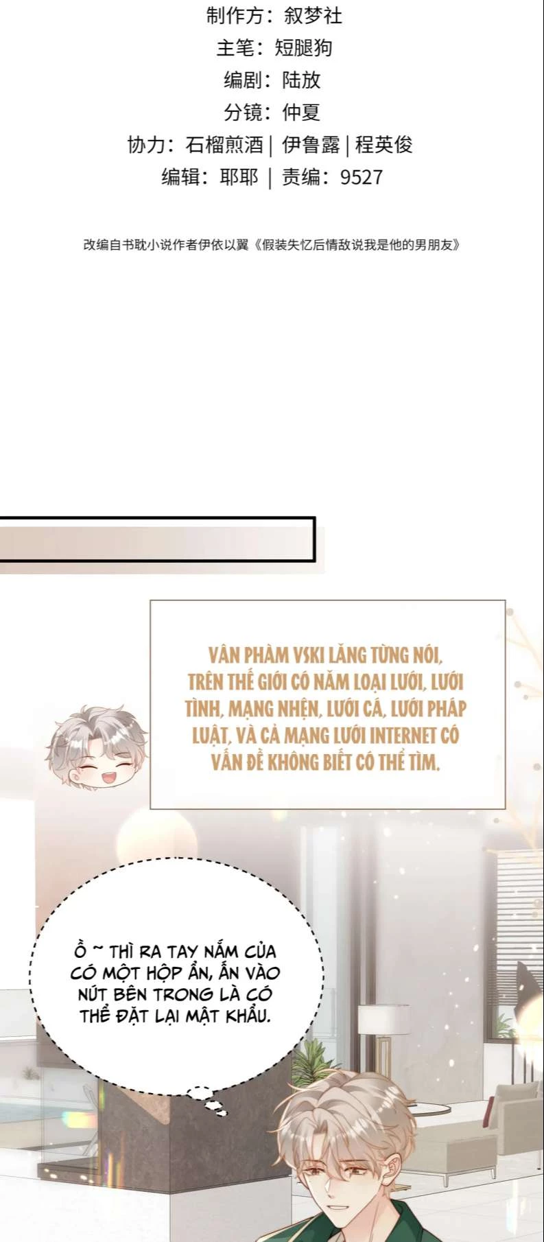 Sau Khi Giả Mất Trí Nhớ, Tình Địch Nói Tôi Là Bạn Trai Của Hắn Chapter 19 - 2