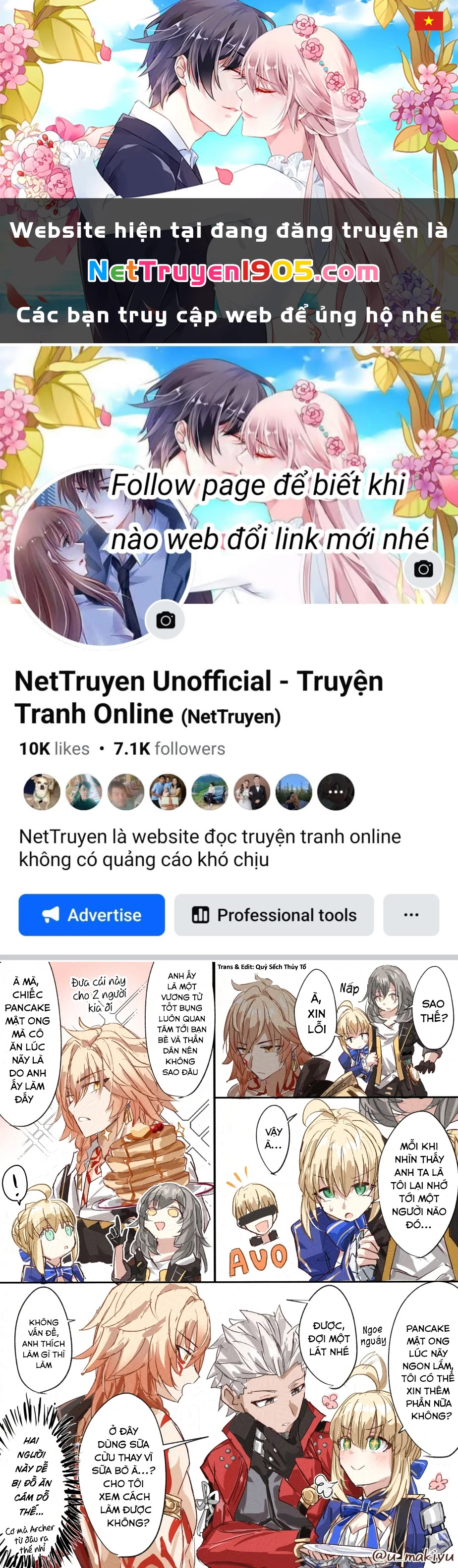Tuyển tập truyện dịch của Page có hứng thì dịch Doujinshi Chapter 932 - 1