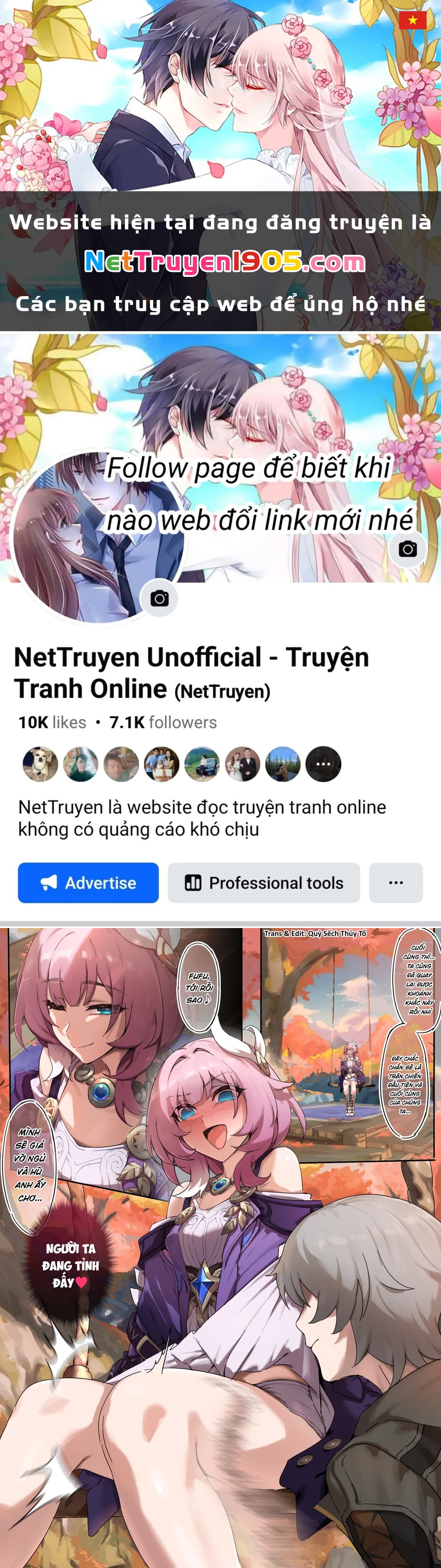 Tuyển tập truyện dịch của Page có hứng thì dịch Doujinshi Chapter 938 - 1