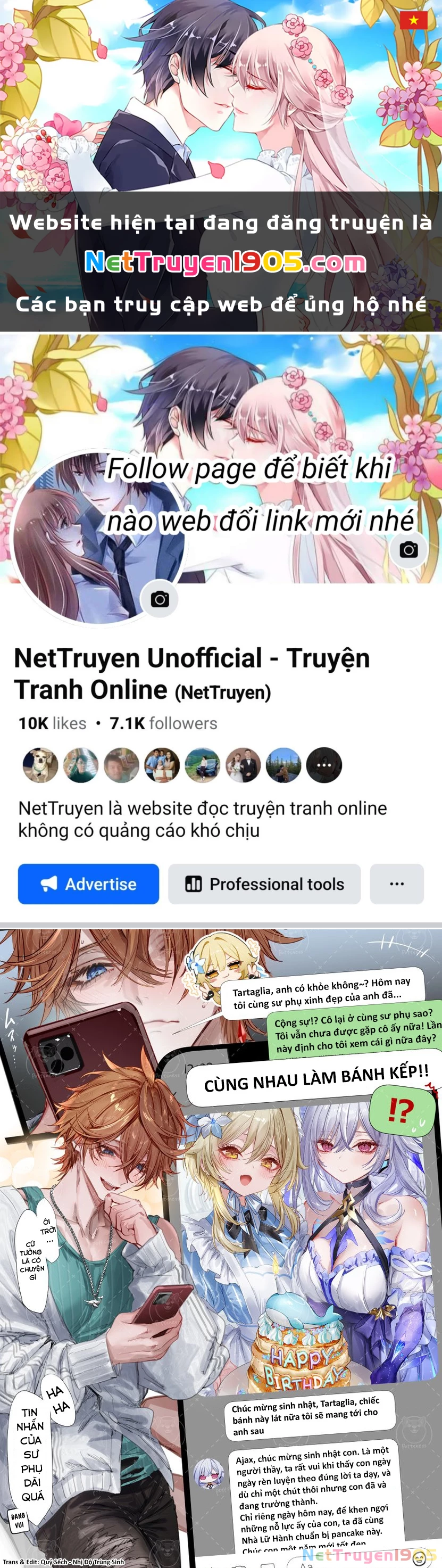 Tuyển tập truyện dịch của Page có hứng thì dịch Doujinshi Chapter 952 - 1