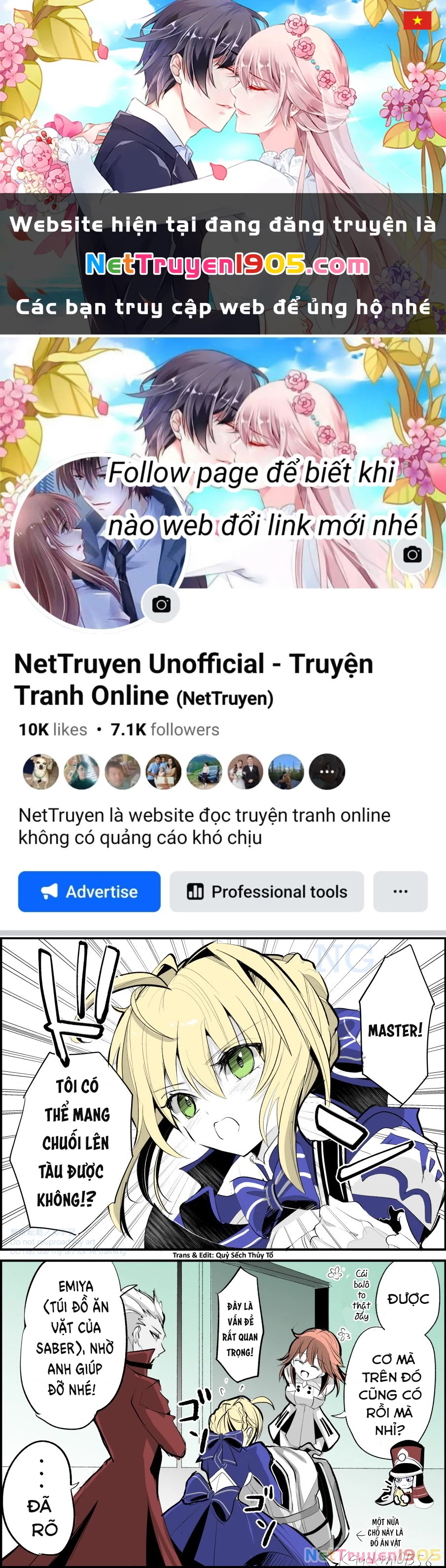 Tuyển tập truyện dịch của Page có hứng thì dịch Doujinshi Chapter 956 - 1