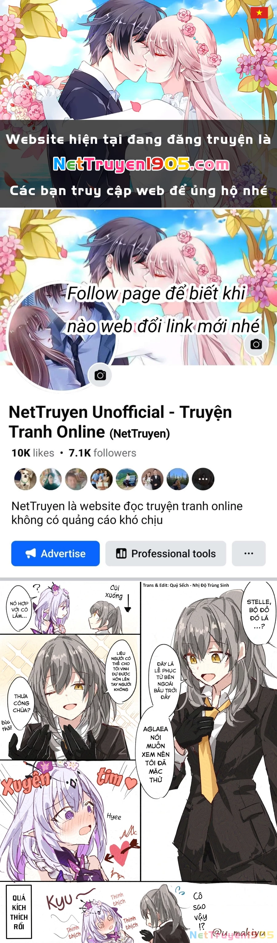 Tuyển tập truyện dịch của Page có hứng thì dịch Doujinshi Chapter 985 - 1