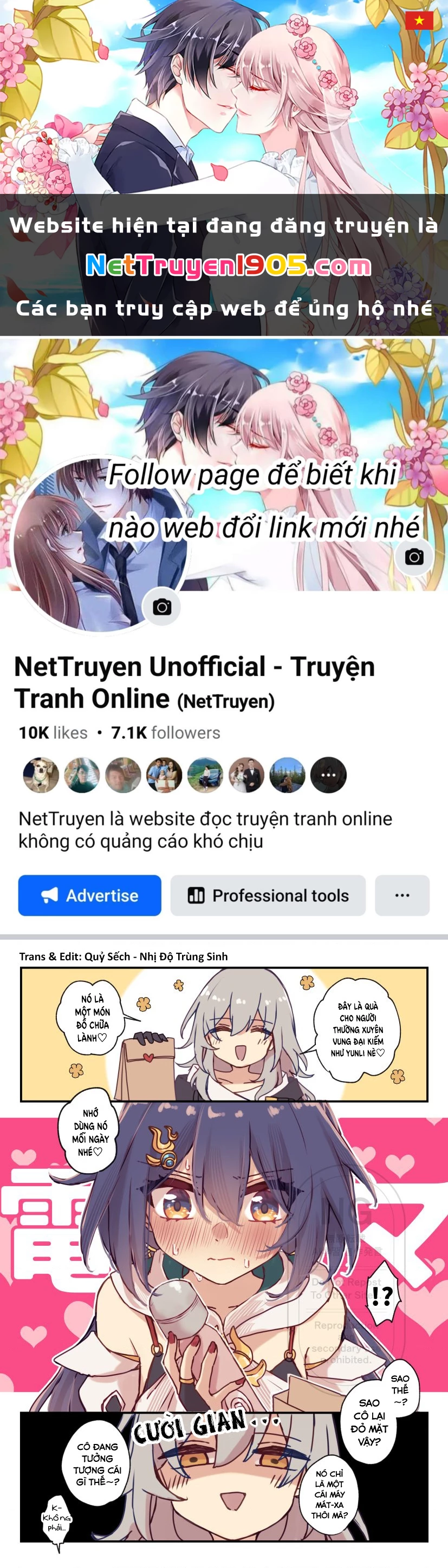 Tuyển tập truyện dịch của Page có hứng thì dịch Doujinshi Chapter 987 - 1