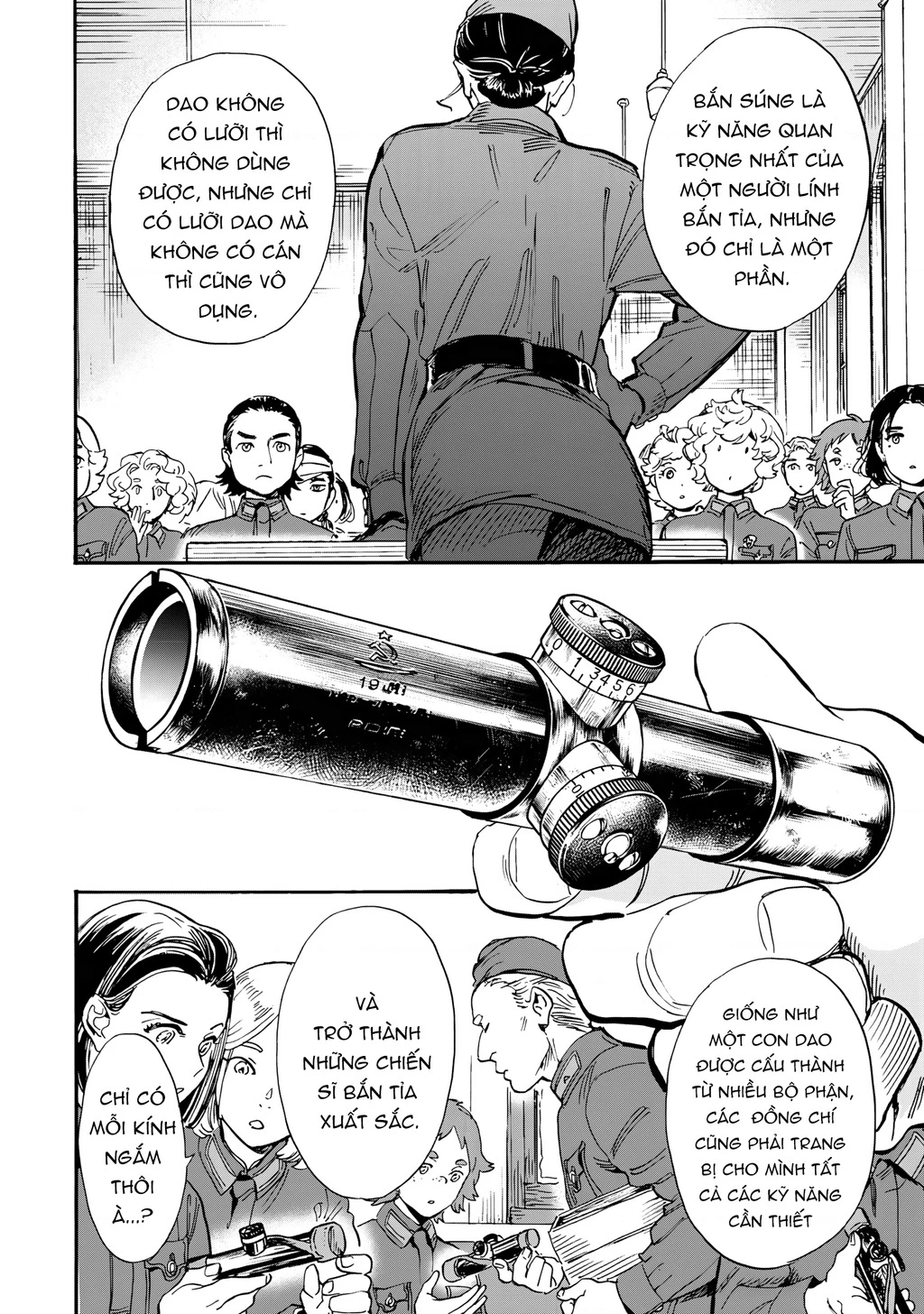 Hỡi Các Chị Em, Nhắm Thẳng Quân Thù Mà Bắn.  Chapter 3 - 9