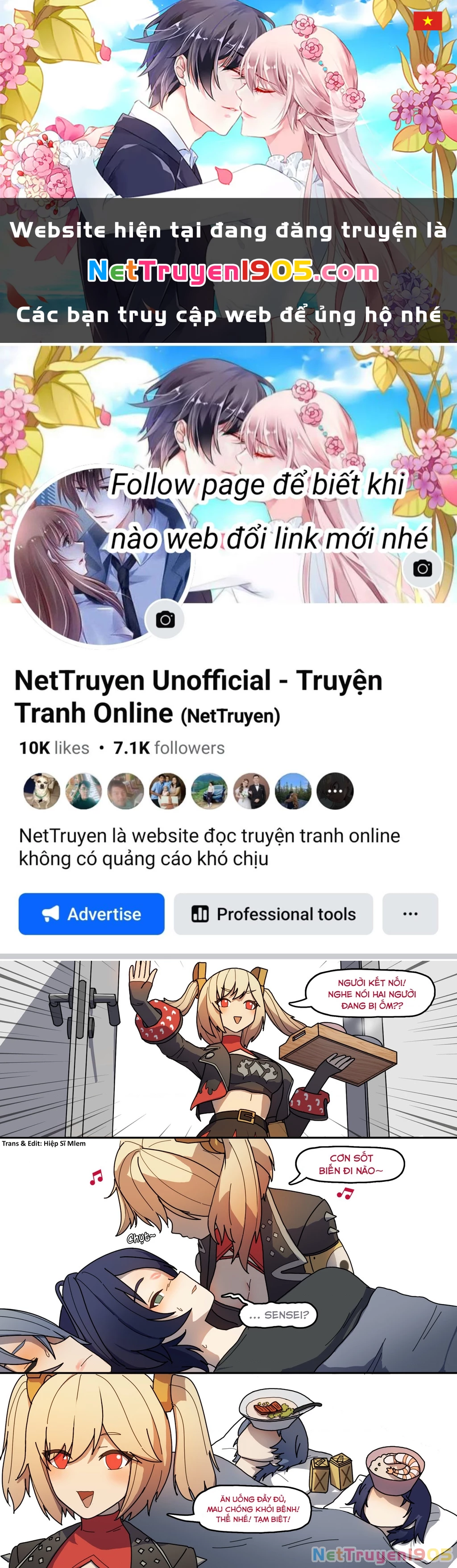 Tuyển tập truyện dịch của Page có hứng thì dịch Doujinshi Chapter 995 - 1