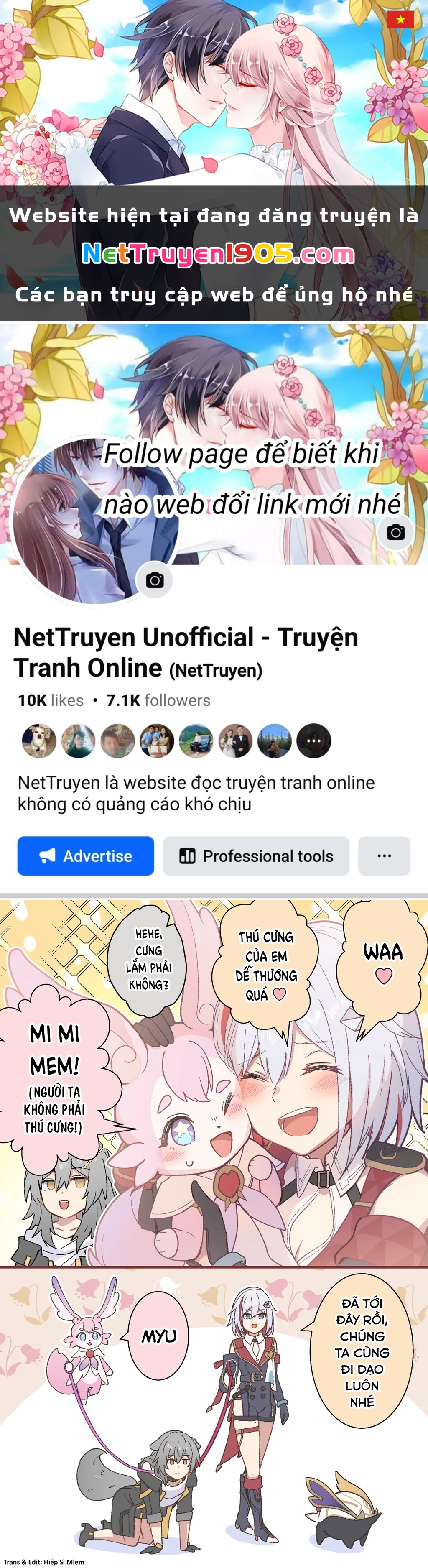 Tuyển tập truyện dịch của Page có hứng thì dịch Doujinshi Chapter 997 - 1