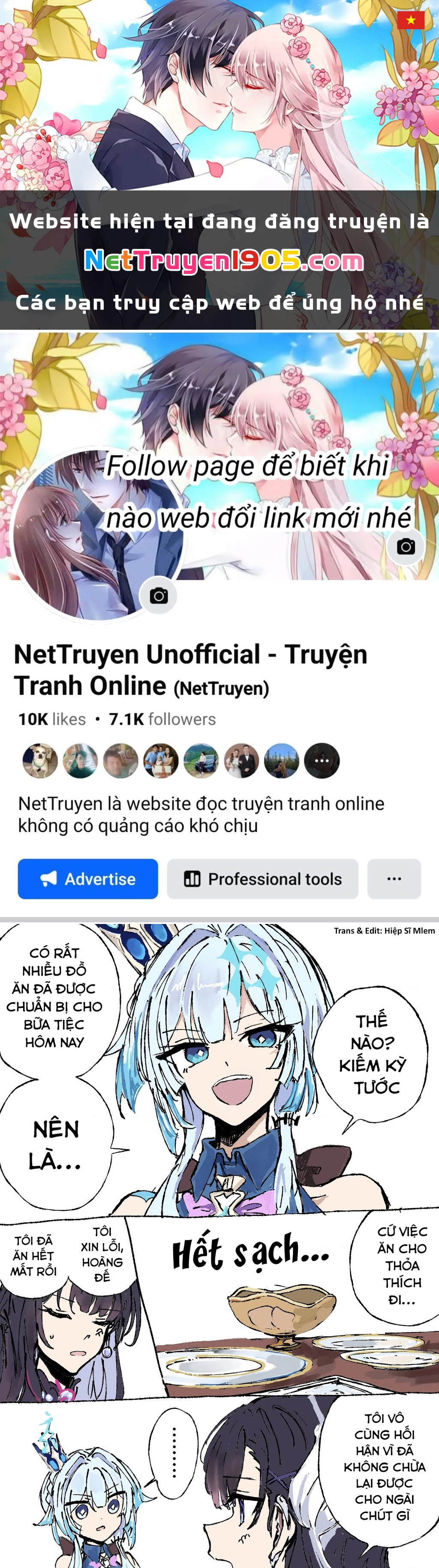 Tuyển tập truyện dịch của Page có hứng thì dịch Doujinshi Chapter 1004 - 1