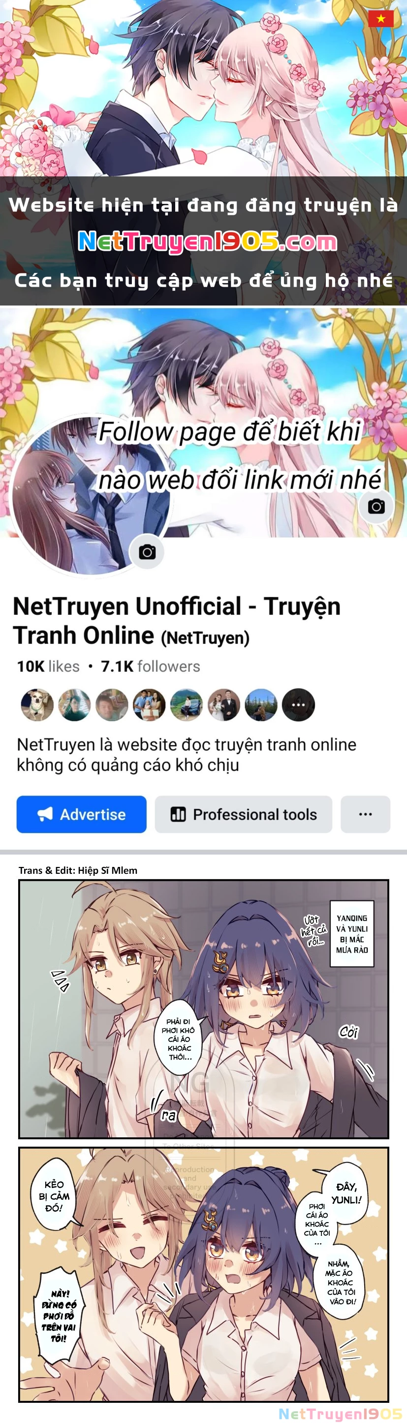 Tuyển tập truyện dịch của Page có hứng thì dịch Doujinshi Chapter 1005 - 1