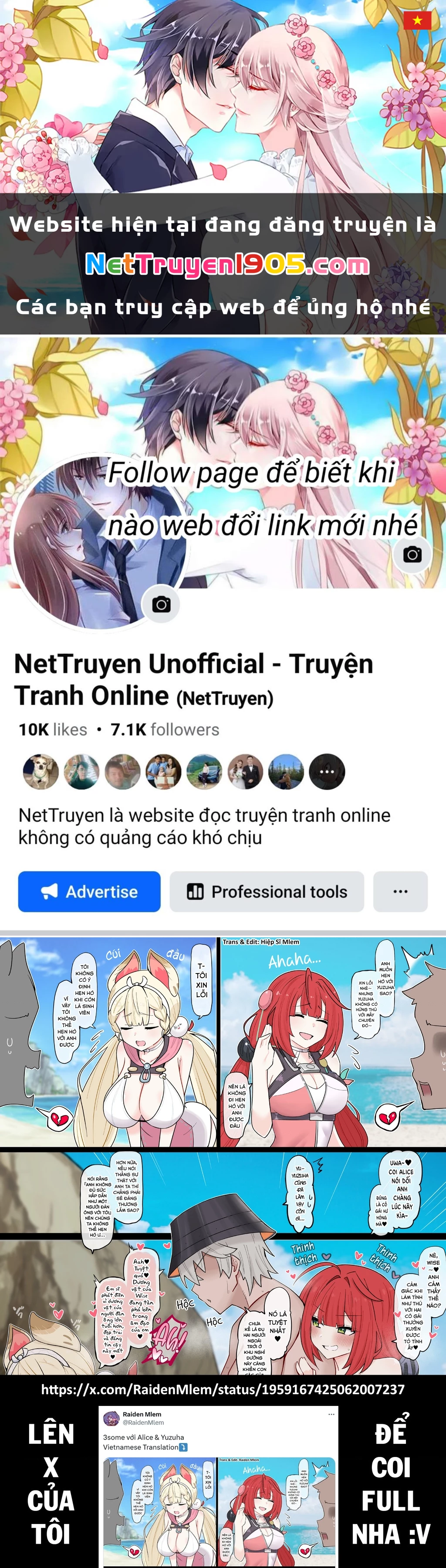 Tuyển tập truyện dịch của Page có hứng thì dịch Doujinshi Chapter 1006 - 1