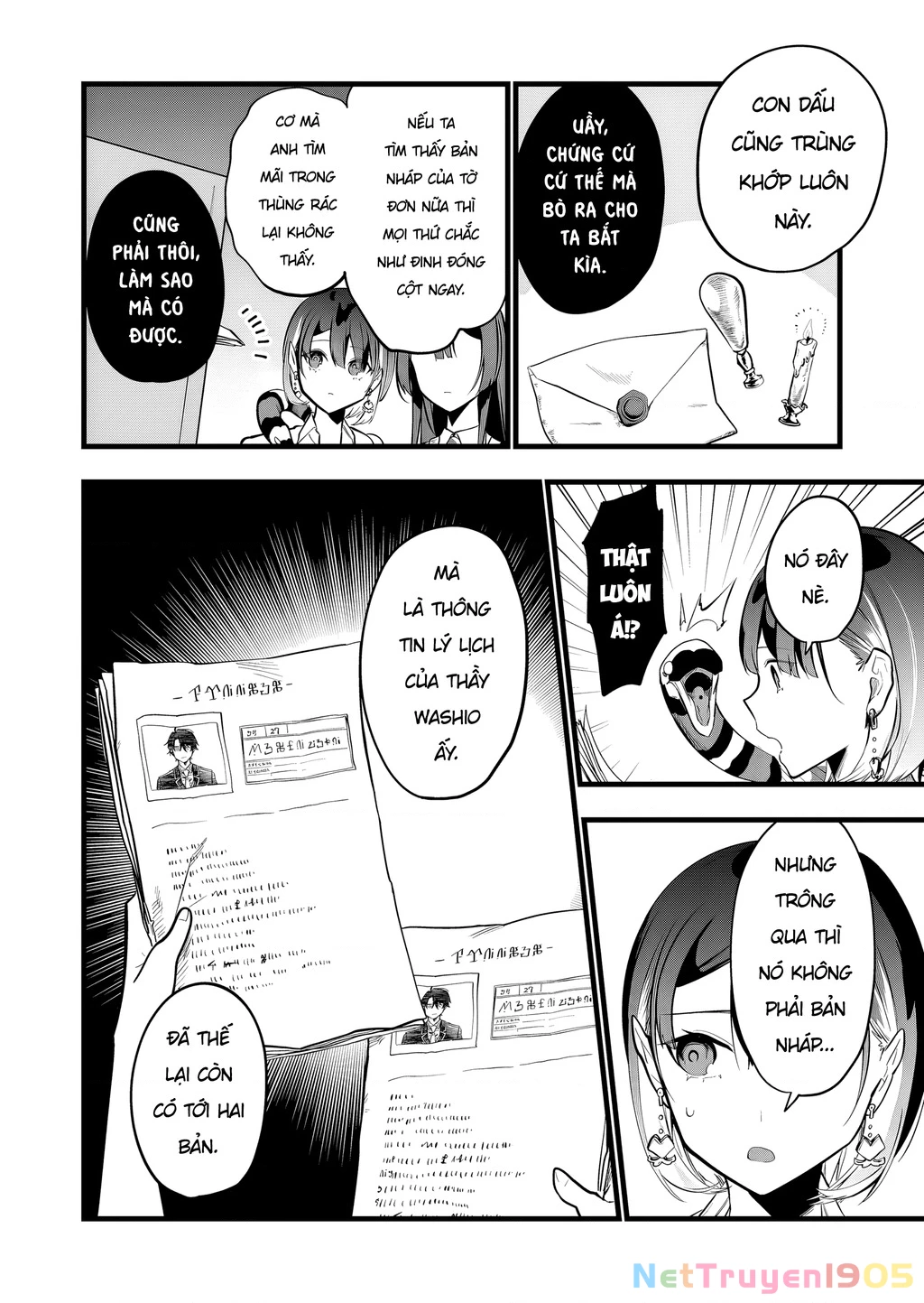 Con Quái Vật Mà Tôi Dạy Dỗ Năm Xưa Đã Hóa Thành Một Thiếu Nữ Xinh Đẹp Và Đến Gặp Tôi. Chapter 33 - 6