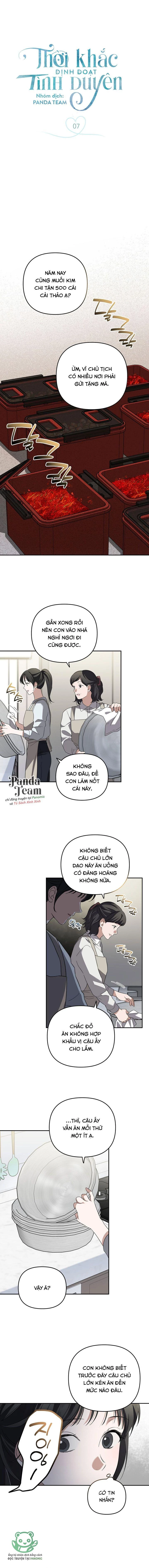 Thời Khắc Định Đoạt Tình Duyên Chapter 7 - 2
