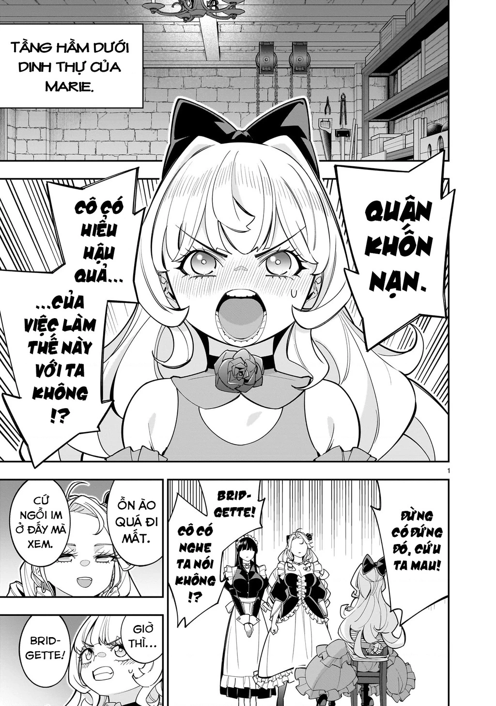 Sau khi trở về từ cõi chết, công chúa quyết định lập harem yuri để sinh tồn Chapter 9 - 2