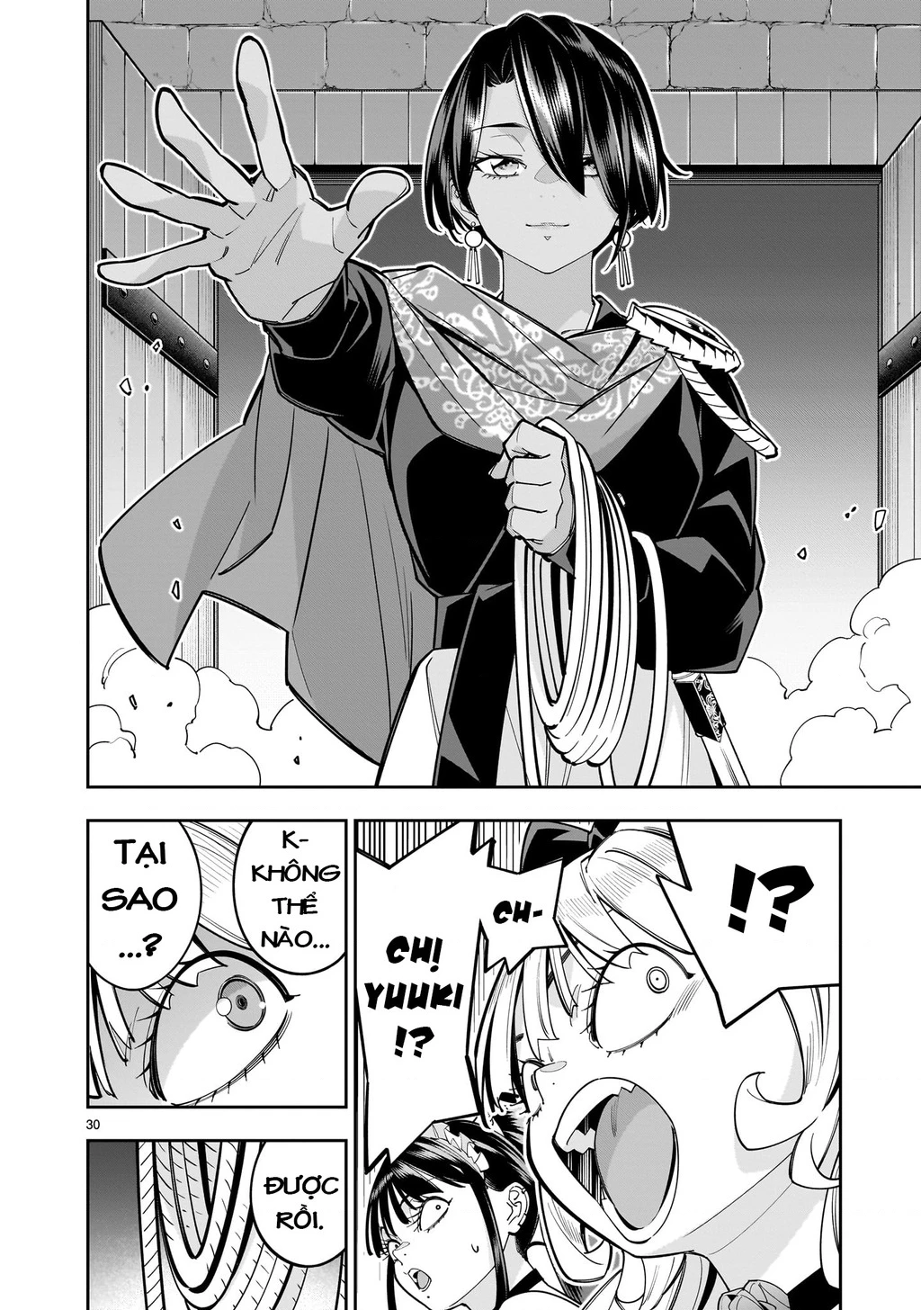 Sau khi trở về từ cõi chết, công chúa quyết định lập harem yuri để sinh tồn Chapter 9 - 31