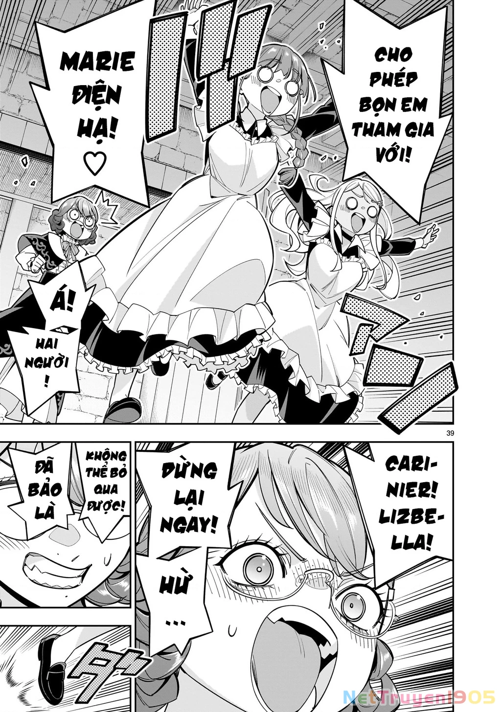 Sau khi trở về từ cõi chết, công chúa quyết định lập harem yuri để sinh tồn Chapter 9 - 40