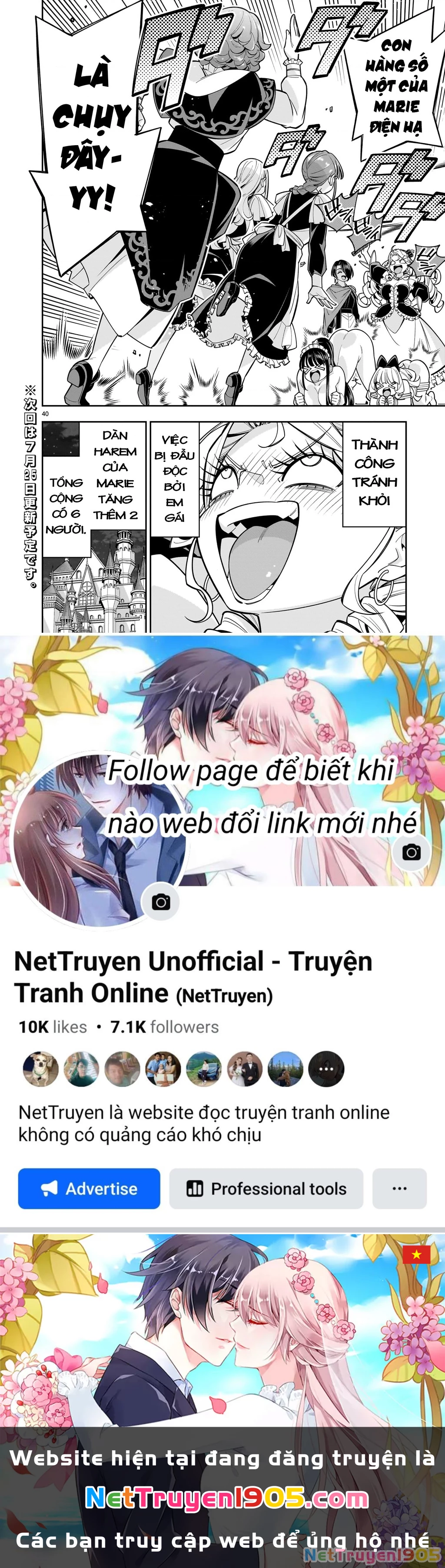 Sau khi trở về từ cõi chết, công chúa quyết định lập harem yuri để sinh tồn Chapter 9 - 41