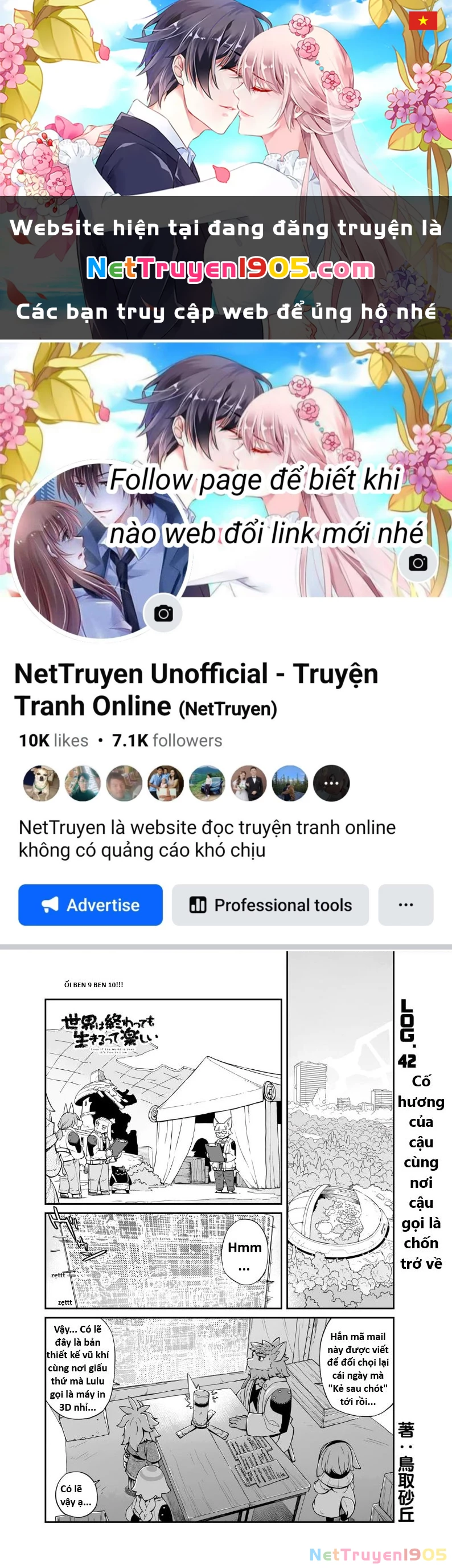 Ngay Cả Khi Hậu Tận Thế, Thật Hạnh Phúc Vẫn Còn Được Sống... Chapter 42.1 - 1