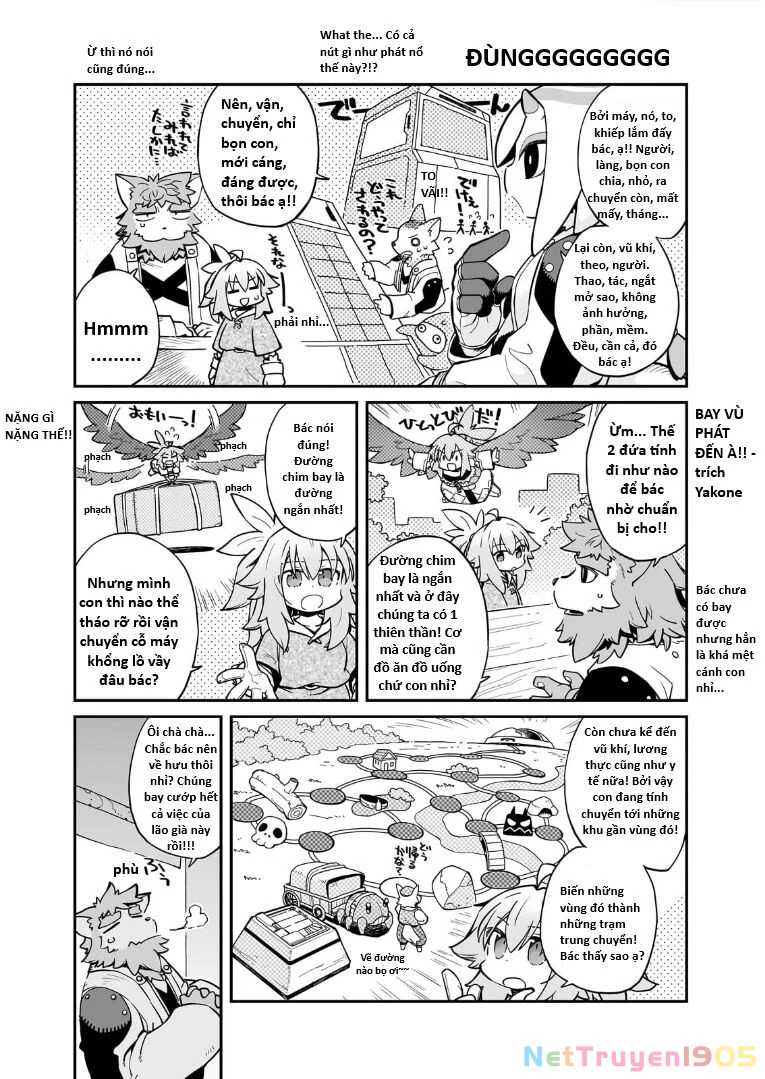 Ngay Cả Khi Hậu Tận Thế, Thật Hạnh Phúc Vẫn Còn Được Sống... Chapter 42.1 - 3