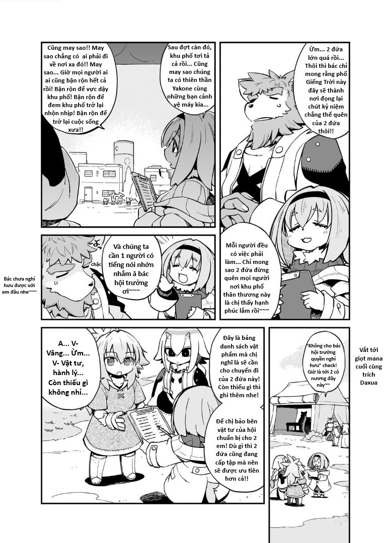 Ngay Cả Khi Hậu Tận Thế, Thật Hạnh Phúc Vẫn Còn Được Sống... Chapter 42.1 - 4