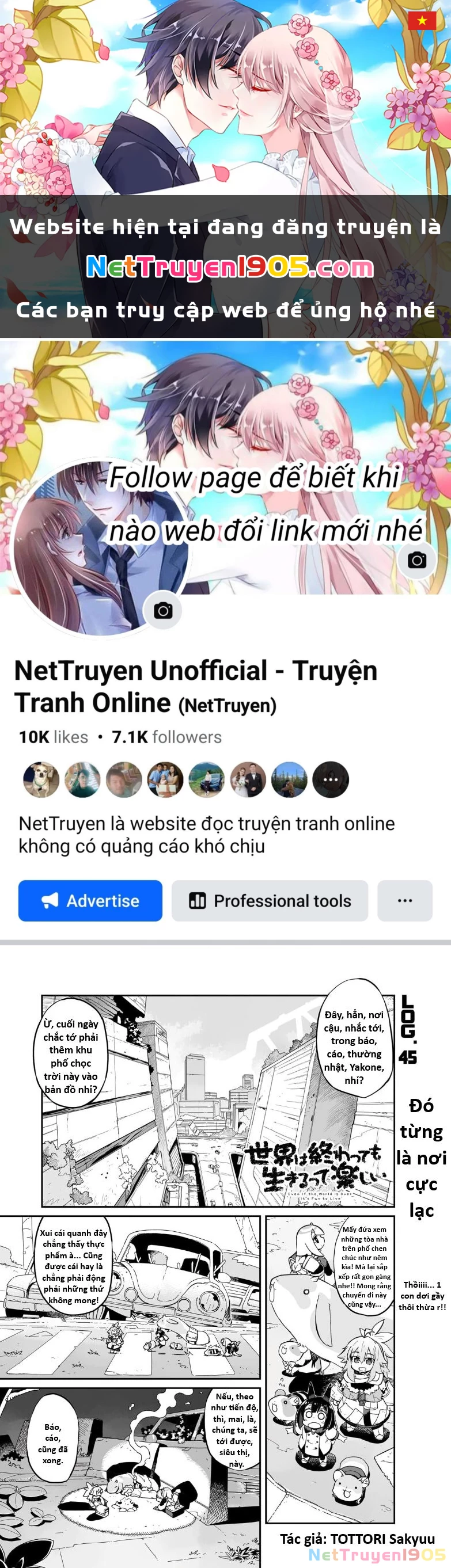 Ngay Cả Khi Hậu Tận Thế, Thật Hạnh Phúc Vẫn Còn Được Sống... Chapter 45.1 - 1