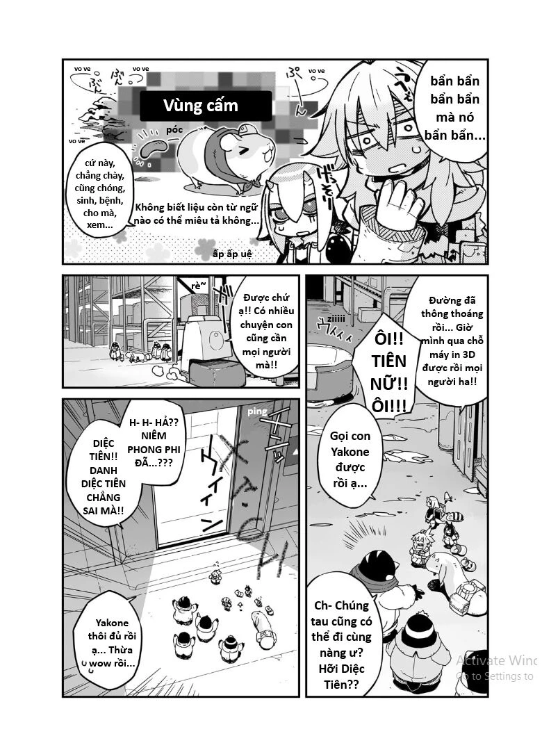 Ngay Cả Khi Hậu Tận Thế, Thật Hạnh Phúc Vẫn Còn Được Sống... Chapter 46.1 - 2