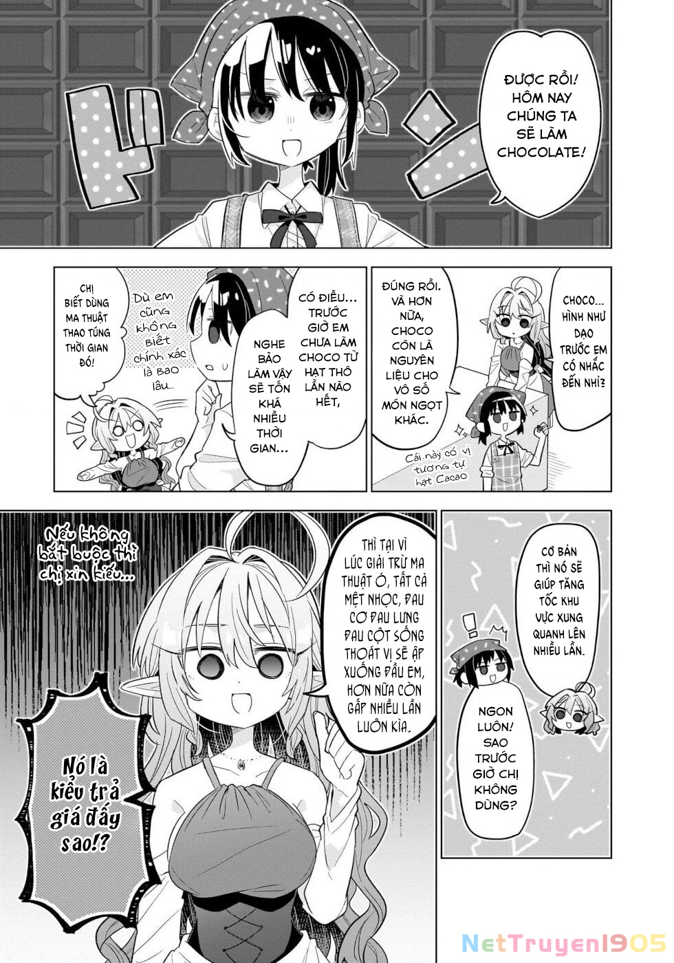 Bánh Ngọt, Elf, Và Nữ Sinh Trung Học Chapter 7 - 7