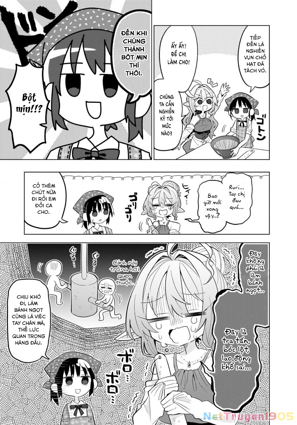 Bánh Ngọt, Elf, Và Nữ Sinh Trung Học Chapter 7 - 9
