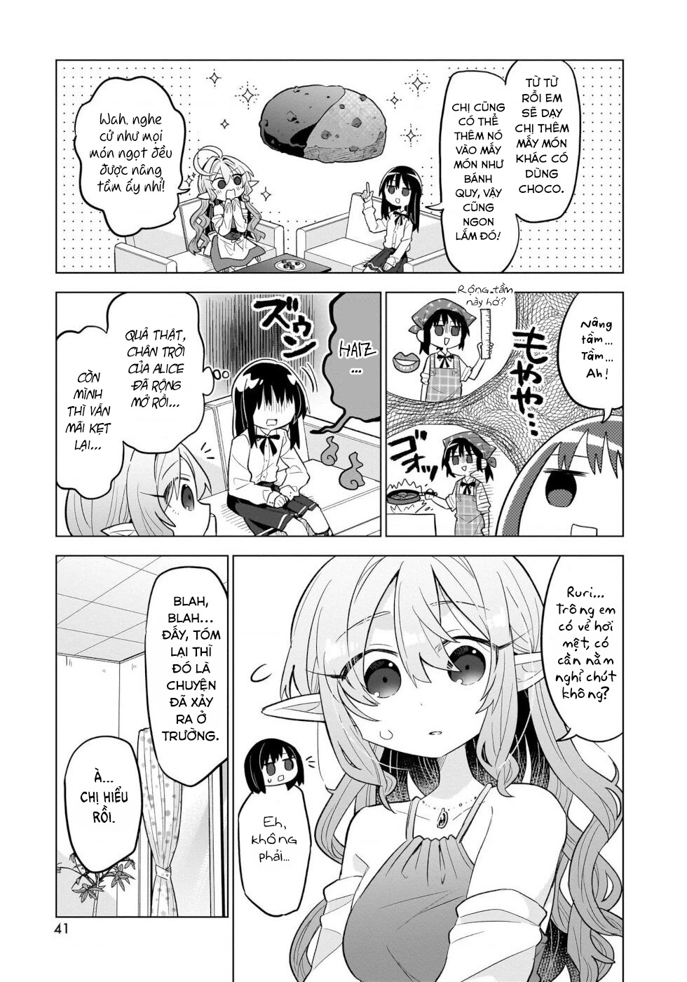 Bánh Ngọt, Elf, Và Nữ Sinh Trung Học Chapter 7 - 15