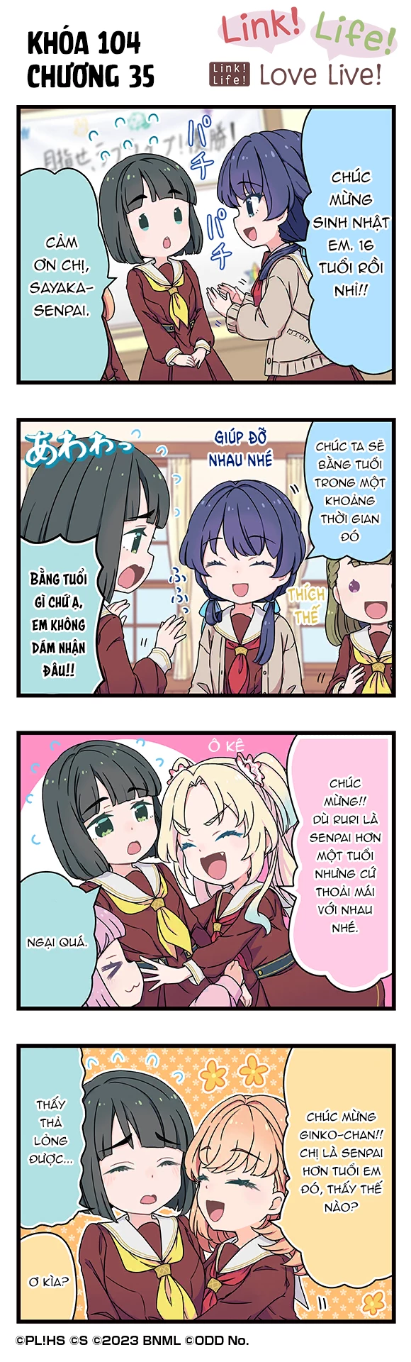 Link! Life! Love Live! 104th Term Chapter 35 - 1