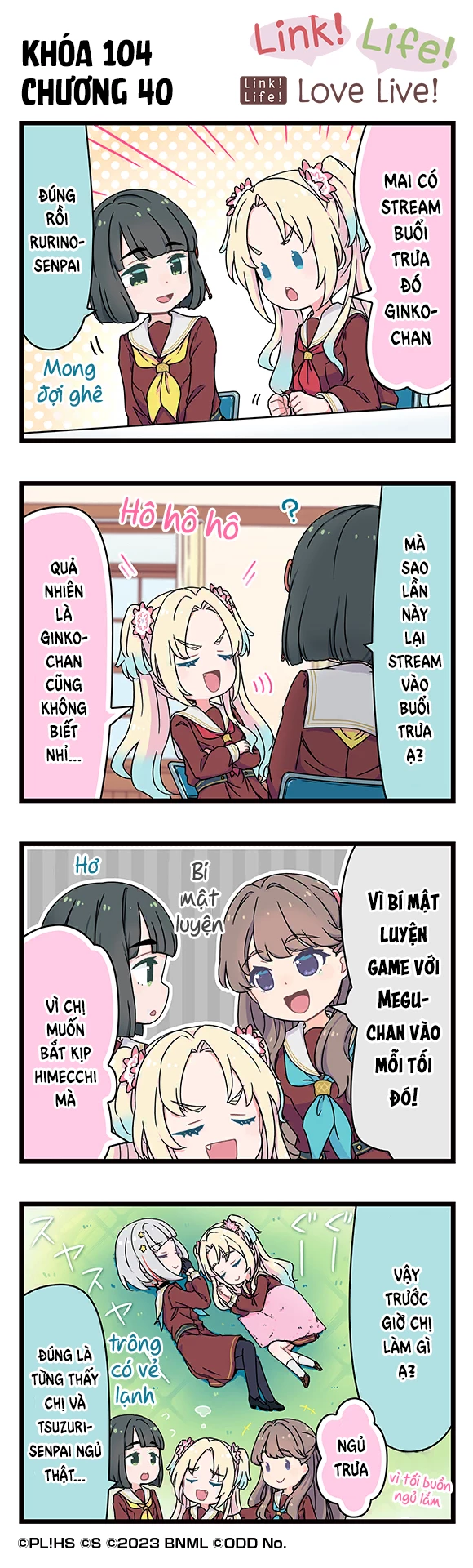 Link! Life! Love Live! 104th Term Chapter 40 - 1