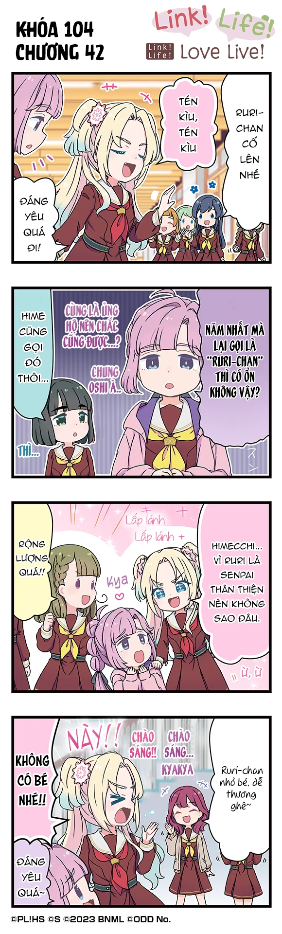 Link! Life! Love Live! 104th Term Chapter 42 - 1