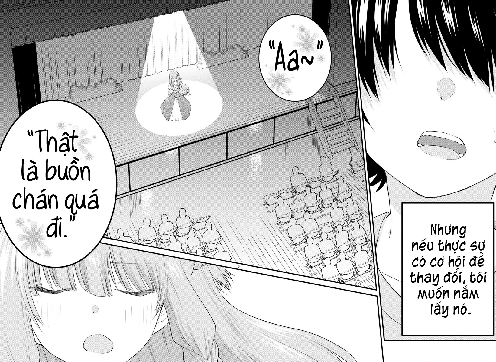 Cô bạn bị mất đi giọng nói luôn nghĩ rằng "Cậu ấy dịu dàng thật đấy" Chapter 56 - 4