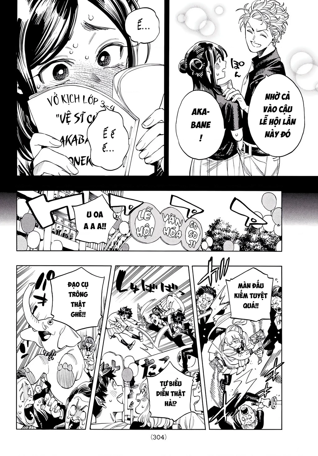 Vệ Sĩ Của Akabane Honeko Chapter 59 - 5