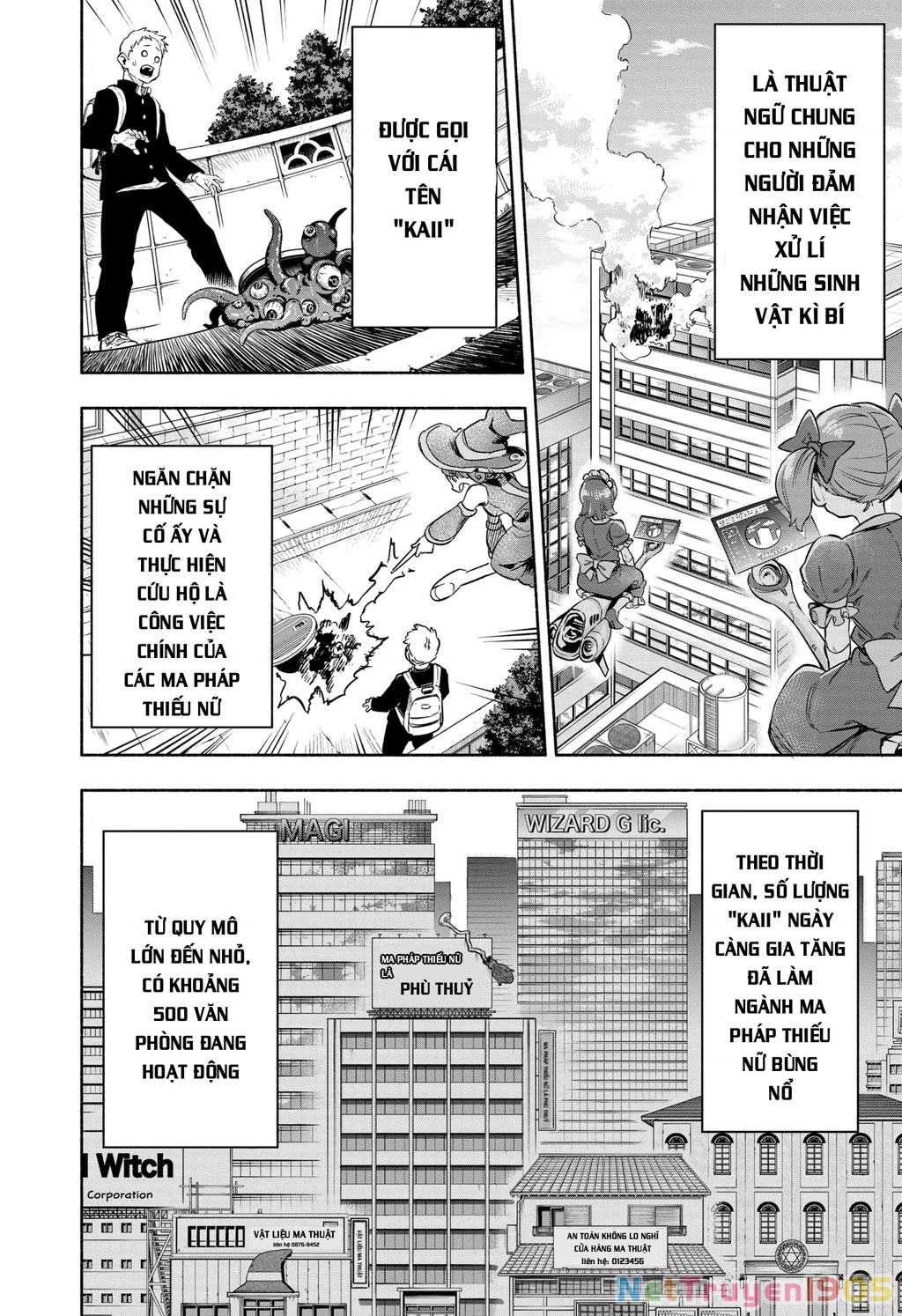 Công Ty Ma Pháp Thiếu Nữ Magilumiere Chapter 1 - 12