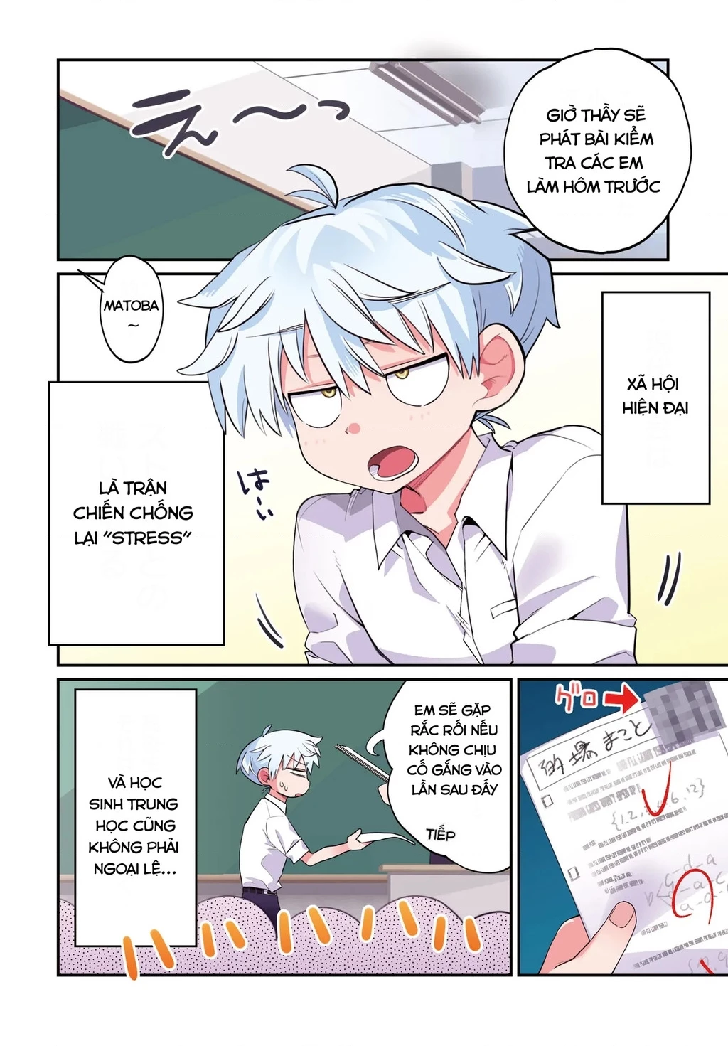 Chiriko Senpai đang bị stress Chapter 1 - 4